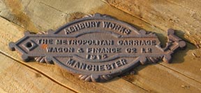 Manufacturers Plate
